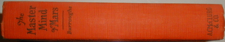 The Master Mind of Mars spine