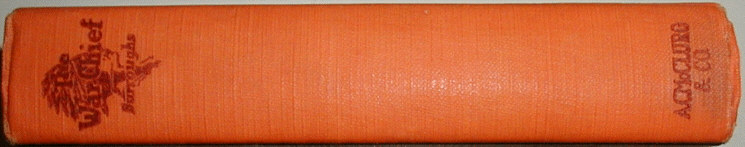 The War Chief spine