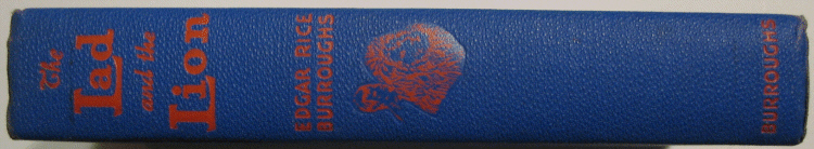 The Lad and the Lion spine