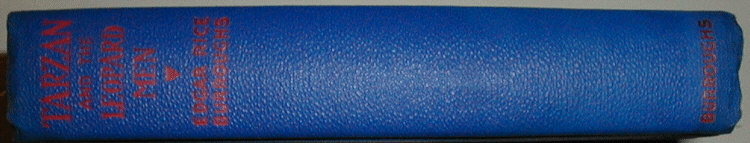 Tarzan and the Leopard Men spine