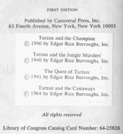 Tarzan and the Castaways detail