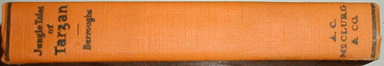 Jungle Tales of Tarzan spine