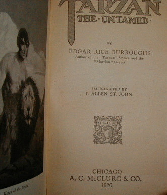 Tarzan the Untamed detail