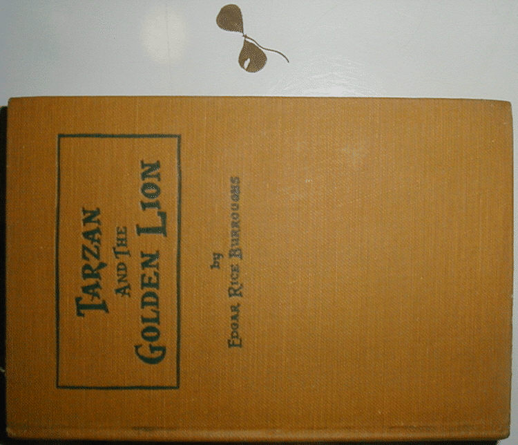 Tarzan and the Golden Lion first edition